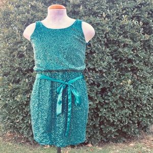 NWT Express Sequin Art Deco Cocktail Dress